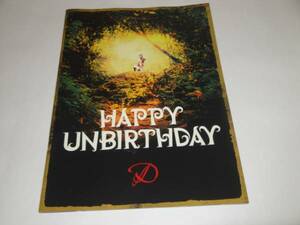 即決 Ｄ HAPPY UNBIRTHDAY 2015 パンフ ASAGI/Ruiza/HIDE-ZOU/Tsunehito/HIROKI