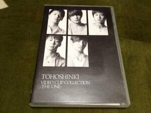 ◆動作OK セル版◆東方神起 TOHOSHINKI VIDEO CLIP COLLECTION THE ONE DVD 国内正規品 即決