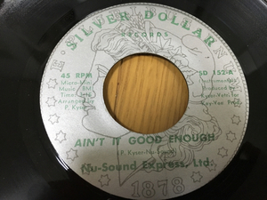 ★FUNK★Nu Sound Express Ltd. / Ain't It Good Enough