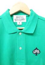 68&BROTHERS NEW YORK ＊2819　CLASSIC MESH POLO ACE OF SPADES 鹿の子ポロシャツ ＊元上代　\8000 ＊COLOR GREEN SMALL_画像3