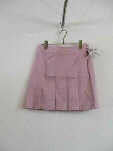 coupdetat розовый плиссировать шт мини-юбка (USED)20117