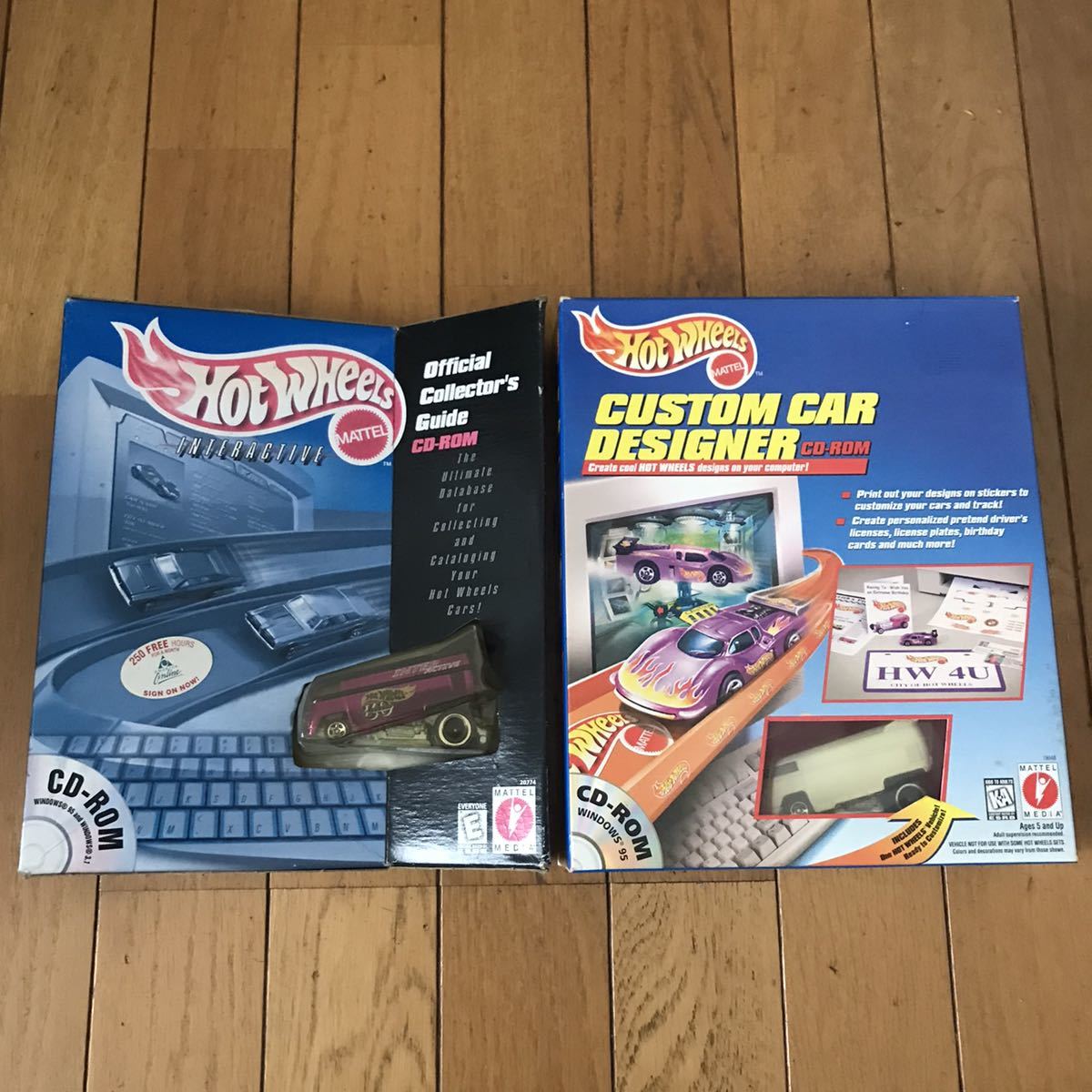 定番のお歳暮 古いCDロム付 Wheels Hot VWバス その他 絶版レア物 2箱セット その他