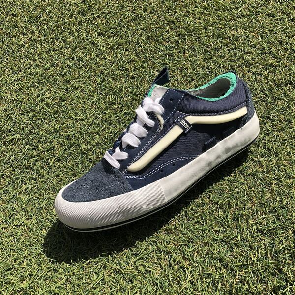 美品24.5 US企画!VANS OLD SKOOL CAP LX ヴァンズ オールドスクール F296