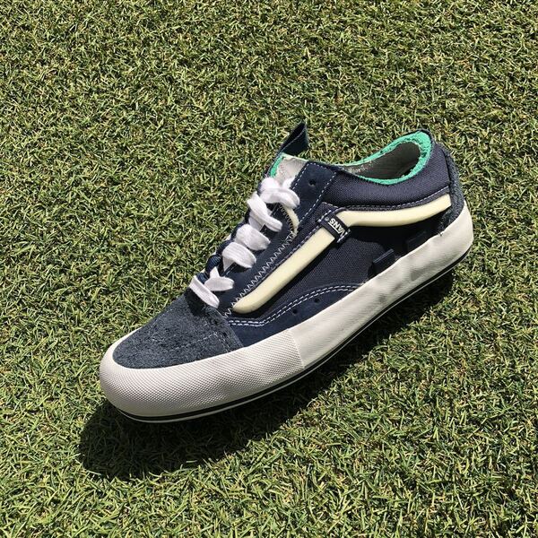 美品24.5 US企画！VANS OLD SKOOL CAP LX ヴァンズ オールドスクール F296