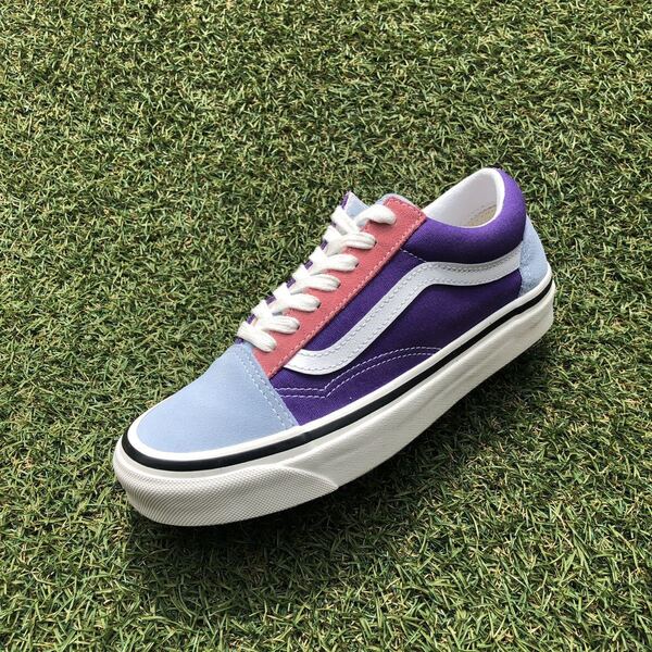 美品22.5 VANS OLD SKOOL 36 DX ヴァンズ オールドスクール 36 デラックス G132