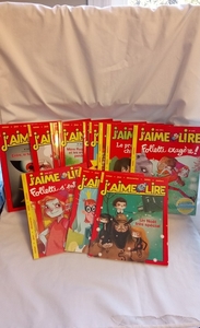 . язык ( французский язык ) детская книга J'aime lire 12 шт. комплект A