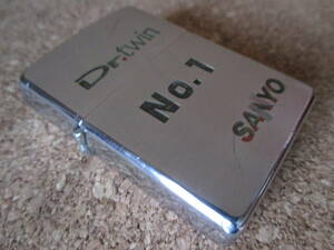 ZIPPO 『SANYO Dr.twin No.1 サンヨー エアコン ドクターツイン』1995年5月製造 三洋電機 菊池桃子 CM オイルライター ジッポー 廃版激レア