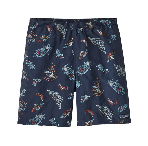 2022 パタゴニア メンズ・バギーズ・ロング 7インチ size:XS 【Clean Currents: Tidepool Blue】