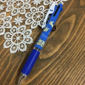 ポケモン ポケットモンスター ピカチュウ ジェットストリーム ボールペン　　新品　　送料120 MITSUBISHI 日本製　　3色ボールペン　ブルー