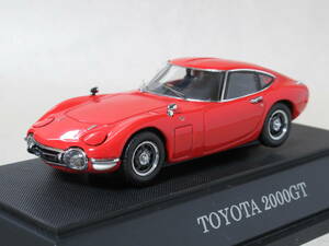 1/43 Toyota 2000 GT red 