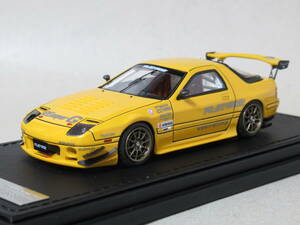 1/43 Mazda RX-7 FC3S RE Amemiya yellow 2138