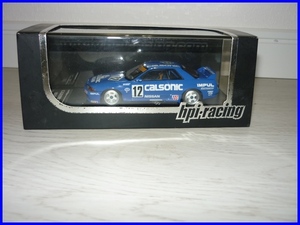 hpi-racing 1/43 Nissan Skyline GT-R Calsonic BNR32 1990 JTC #12 NISSAN SKYLINE CALSONIC 8085 * that time thing! rare thing!