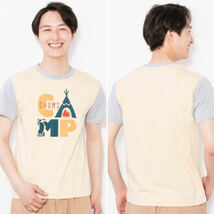 特注サイズ CHUMS Botanical Camp T-Shirt Crazy チャムス ボタニカル キャンプ Tシャツ（メンズ）クレイジーパターン CH01-1221／XXL／2XL_画像3