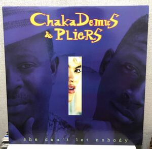 レア ジャケ付き Sax Mix 入り 1993 Chaka Demus & Pliers / She Don't Let Nobody / Tracy Original UK 12 Mango Ground Beat Down Tempo