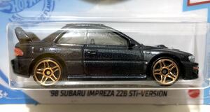 レア 人気 1998 Subaru Impreza 22B STI-Version スバル インプレッサ 富士重工業 Ryu Asada リュウ アサダ 2021 五芒星 昴 Black 絶版