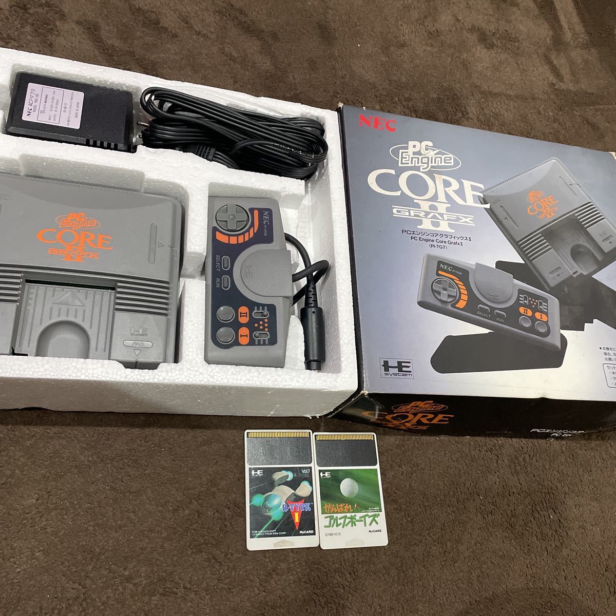 ィックス ヤフオク! PCエンジン コア グラフィックスII セ... - 本体美