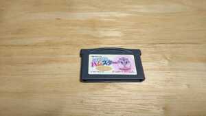 *GBA[ Nakayoshi pet advance series ① lovely hamster ] soft only / Game Boy Advance /MTO/ rearing SLG/ retro game *