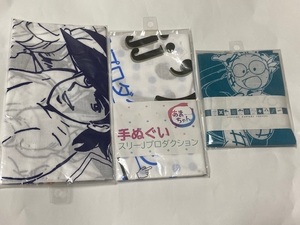  character .... hand .. Ashita no Joe .. Chan Nintama Rantaro total 3 point set exhibition goods unused 