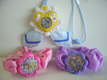 ♯Hij13HTスイートプリキュア♪プリコレヘアメイク全6種シュシュ♂BANDAIバンダイ♀200円〓010564_c_画像2