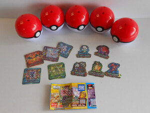 ♯Jtc11JZポケモンステッカーバトルピースコレBW MOVIE16th全5種♂TAKARATOMYARTS♀100円〓014344_c