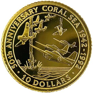 ソロモン諸島 金貨 1992年 24金 純金 3.1g 1/10オンス コイン イエローゴールド コレクション Gold