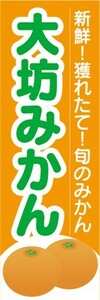 のぼり　みかん　蜜柑　ミカン　大坊みかん（おおぼうみかん）　のぼり旗