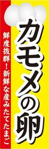 のぼり　カモメの卵　鮮度抜群！新鮮な産みたてたまご　たまご　卵　のぼり旗