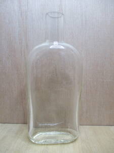 ヴィンテージ 一輪挿し　ボトル 花瓶 ガラス クリア アンティーク ビンテージ　昭和レトロ(2)