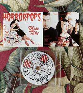 HorrorPops Single CD Miss Take(Radio Edit) Short Version サイコビリー ロカビリー 2004 Hellcat Records