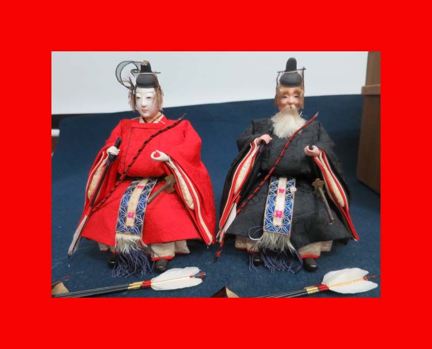 : [Doll Museum] Maruhira Tsuishin C-394 Hina dolls, Hina accessories, Hina palace. Makie Hina, season, Annual Events, Doll's Festival, Hina Dolls