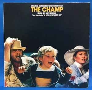 LP movie The Champ Japanese record 