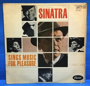 LP 洋楽 Frank Sinatra / Sings Music For Pleasure 英盤