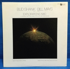 LP 洋楽 Bud Shank - Bill Mays / Explorations 1980 日本盤