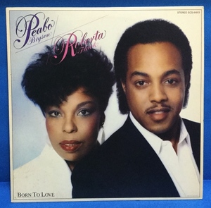 LP 洋楽 Peabo Bryson , Roberta Flack / Born To Love 日本盤