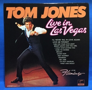 LP 洋楽 Tom Jones / Live In Las Vegas 米盤