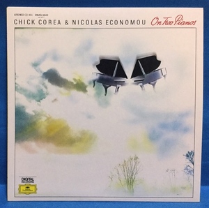 LP JAZZ Chick Corea & Nicolas Economou / On Two Pianos 日本盤