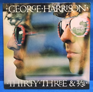 LP 洋楽 GEORGE HARRISON / THIRTY-THREE & 1/3 日本盤
