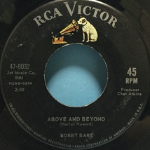 EP 洋楽 Bobby Bare / Above And Beyond 米盤_画像3