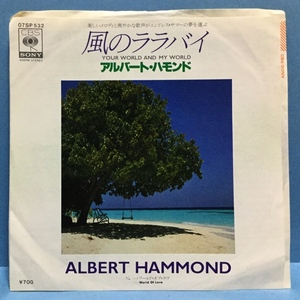 EP 洋楽 Albert Hammond / Your World And My World 日本盤