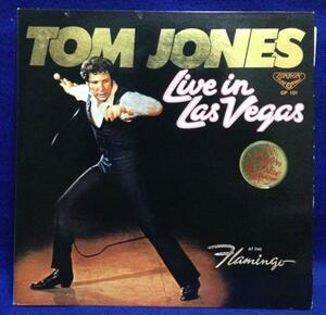 LP 洋楽 TOM JONES / LIVE IN LAS VEGAS 日本盤