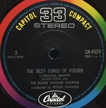 EP 33rpm クラシック The Best Song Of Foster 日本盤_画像3