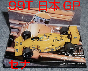 ES別注 1/43 ロータス ホンダ 99T セナ 日本GP 1987 LOTUS HONDA CAMEL キャメル McLaren ユーロスポーツ PROFIT