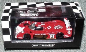 2号 1/43 トヨタ GT1 ルマン1999 TOYOTA TS020 GT-ONE