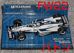 1/43 ウイリアムズ BMW FW22 バトン 2000 WILLIAMS