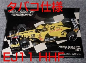 タバコ仕様 1/43 ジョーダン ホンダ EJ11 フレンツェン 2001 JORDAN HONDA HHF