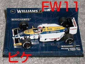 1/43 ウイリアムズ ホンダ FW11 ピケ 1986 Williams HONDA