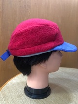 希少 F97 Patagonia synchilla duckbill cap シンチラ ダックビル ハット キャップ M ビンテージ キャンプ 釣り R040225_画像5