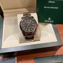 商品「極上品 ランダム ROLEX ミルガウス 116400GV 2013年購入_画像9