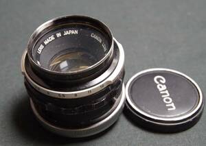 【即決送込】CANON LENS FL 50mm　1：1.8　レンズ