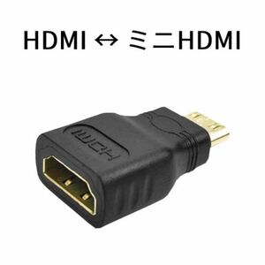 HDMI-HDMIミニ変換プラグ
